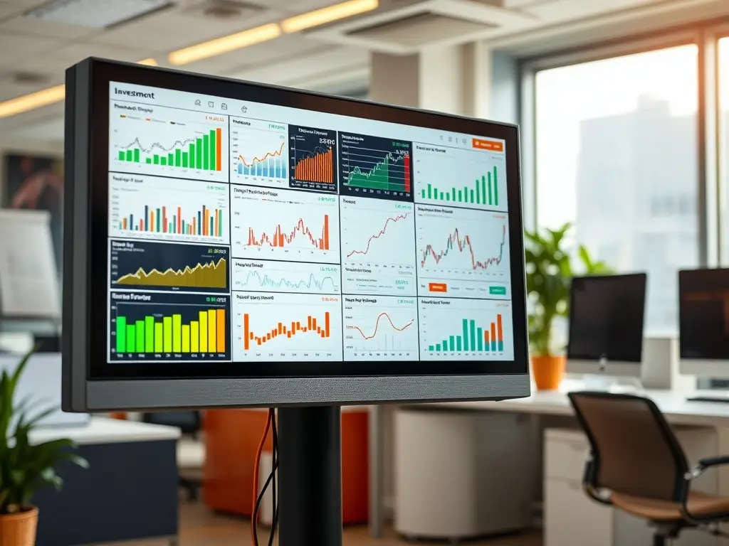 An image depicting a diverse portfolio of Canadian stocks, showcasing growth and stability in various sectors.